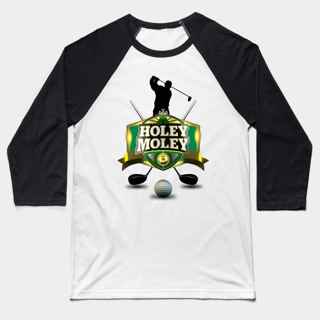 holey moley - golf sport Baseball T-Shirt by OrionBlue